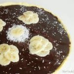 tarte choco banane sans gluten sans lactose