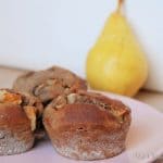 muffins poire noisettes sans gluten sans lactose